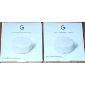 Google Nest Temperature Sensor Smart Thermostat Accessory BRAND NEW 2 Pack Lot